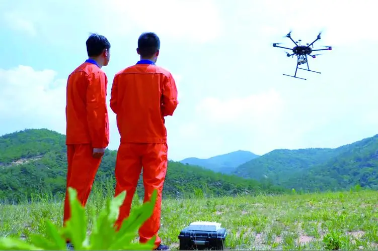 新密无人机倾斜摄影巡检拍摄